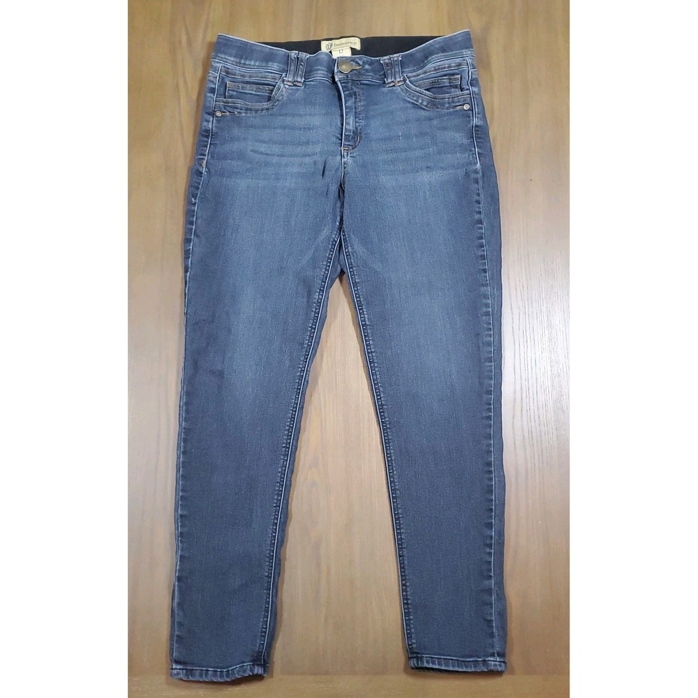 Democracy Ab Technology Womens Jeans Medium Wash Sz 12 Blue Denim
